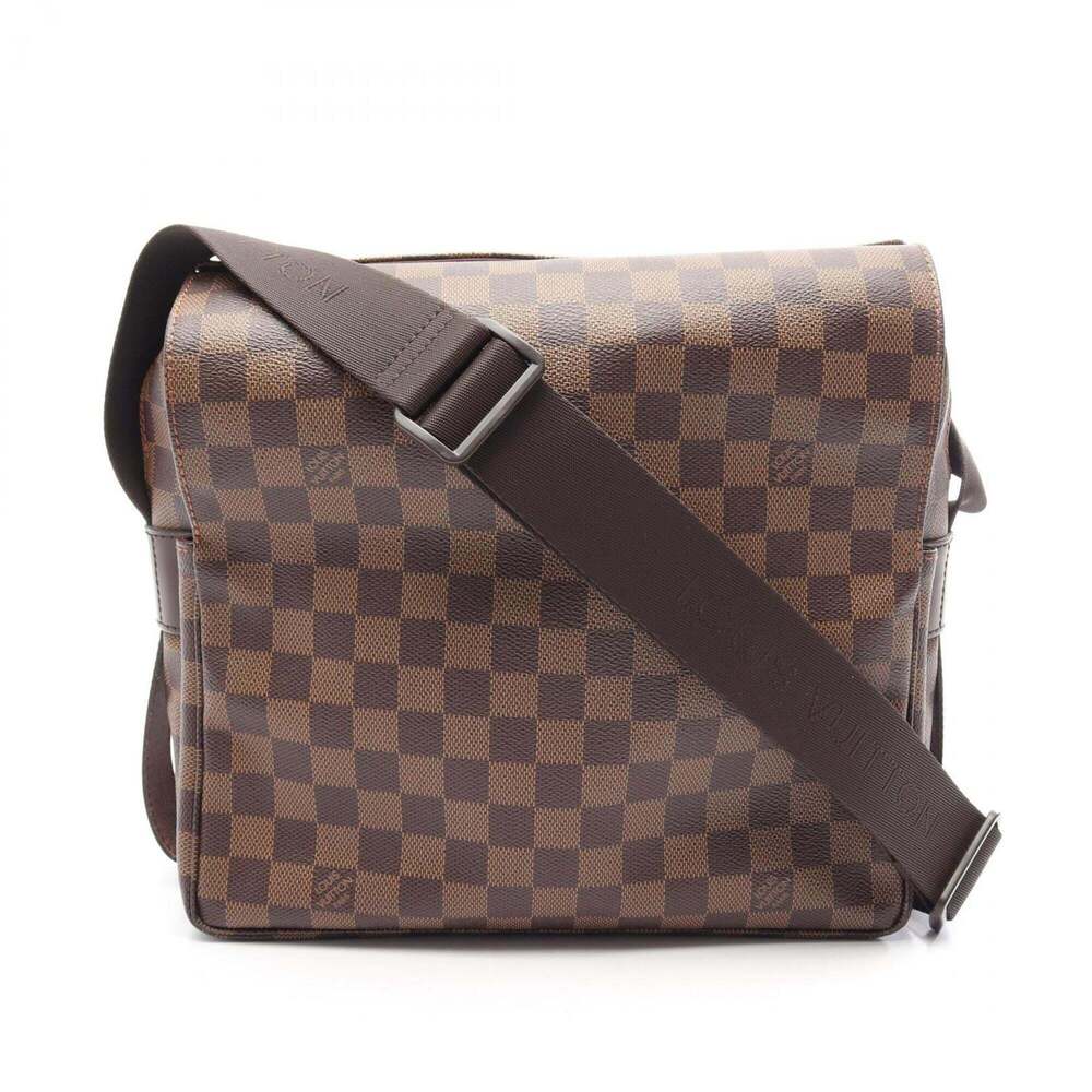 LOUIS VUITTON Brown Damier Leather Shoulder Bag